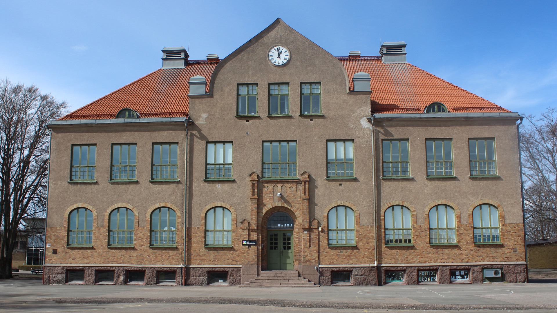 Kulturskolans fasad.