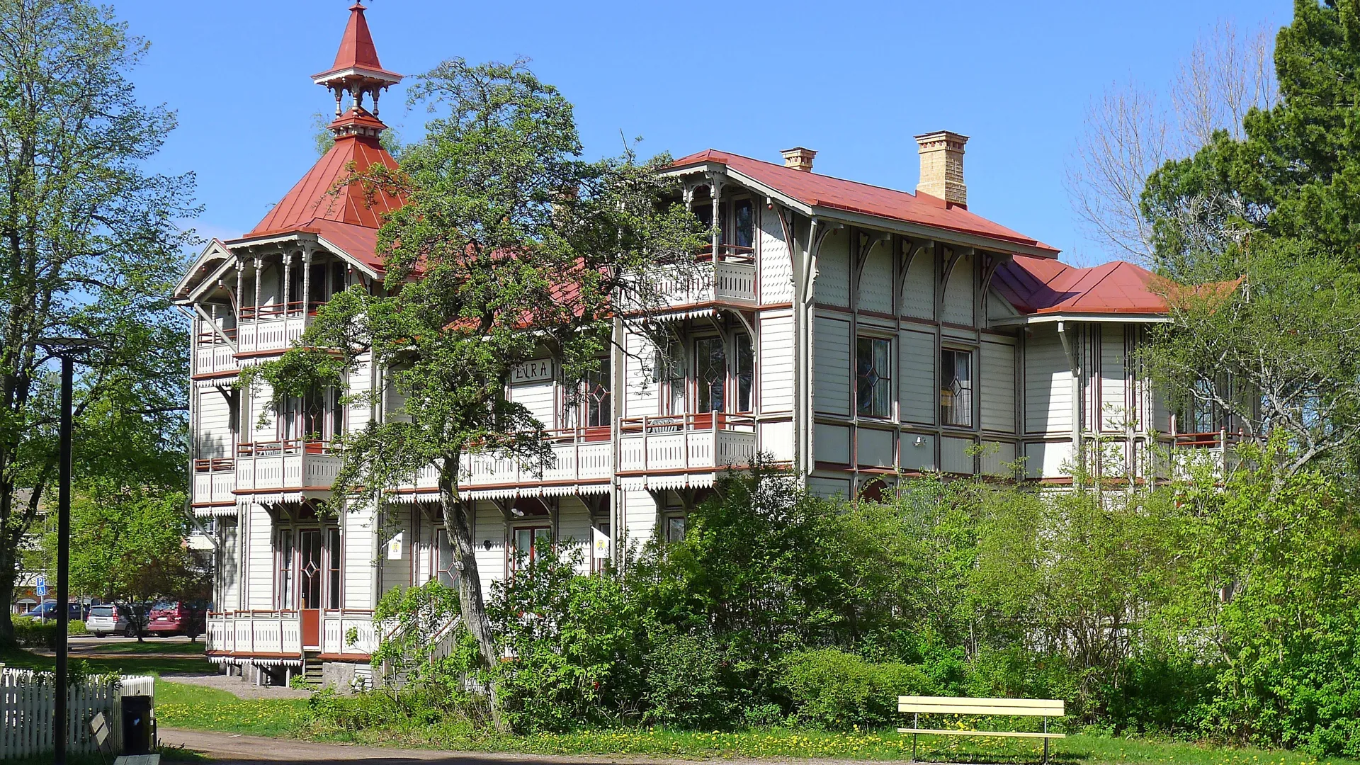 Villa Eira i stadsparken.