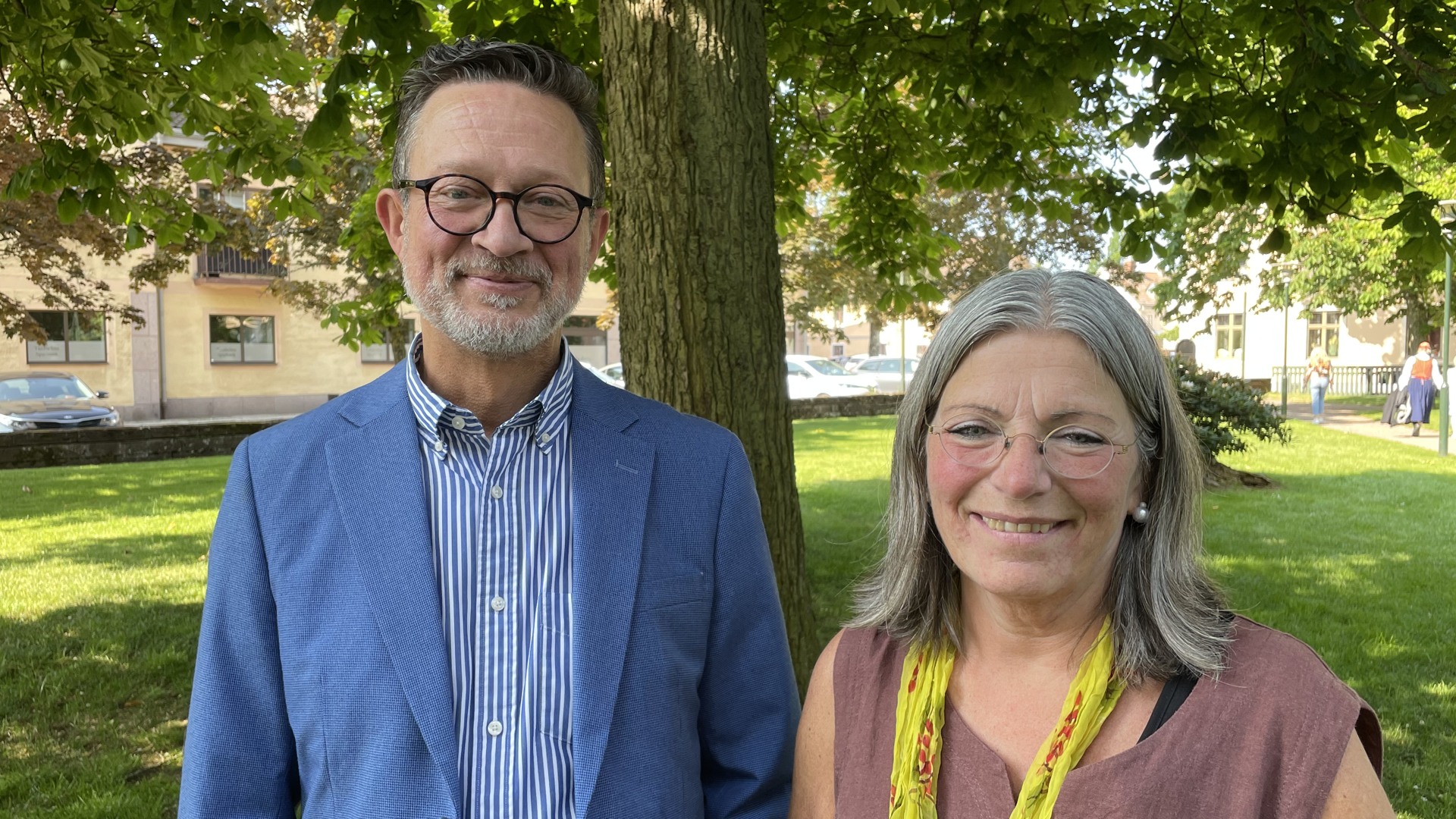Mikael Holst och Ulrika Eneroth.